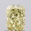 1.03 Ct. Fancy Yellow Radiant Lab Grown Diamond