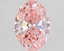 2.59 Ct. Fancy Vivid Pink Oval Lab Grown Diamond