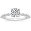 18K White Gold Marseille Half Coverage Diamond Ring (1/4 ct. tw.), smalltop view