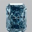 1.55 Ct. Fancy Vivid  Blue Radiant Lab Grown Diamond