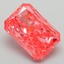 5.12 Ct. Fancy Vivid Pink Radiant Lab Grown Diamond