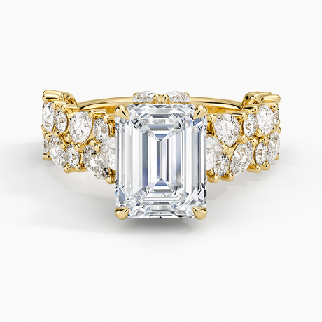 18K Yellow Gold Olivetta Double Row Diamond Ring (2 1/2 ct. tw.)