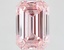 9.01 Ct. Fancy Pink Emerald Lab Grown Diamond