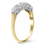 The Billybrook Ring, smalltop view on a hand