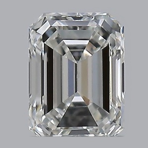Emerald diamond — real photo