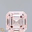 2.40 Ct. Fancy Pink Asscher Lab Grown Diamond