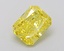 1.06 Ct. Fancy Vivid  Yellow Radiant Lab Grown Diamond