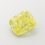 4.02 Ct. Fancy Intense Yellow Cushion Lab Grown Diamond