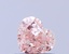 0.95 Ct. Fancy Intense  Pink Heart Lab Grown Diamond