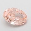 1.08 Ct. Fancy Vivid Pink Oval Lab Grown Diamond