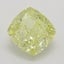 1.14 Ct. Fancy Yellow Cushion Diamond