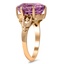 The Carfrae Ring, smalltop view on a hand