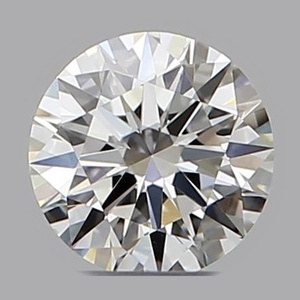 Round diamond — real photo