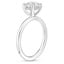 Platinum Sydney Perfect Fit Hidden Halo Diamond Ring, smallside view