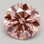 3.00 Ct. Fancy Intense Pink Round Lab Grown Diamond