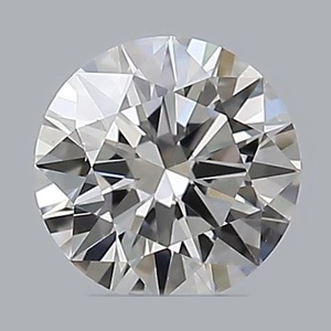 Round diamond — real photo