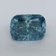 1.58 Ct. Fancy Vivid Blue Cushion Lab Grown Diamond