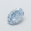 1.11 Ct. Fancy Intense  Blue Oval Lab Grown Diamond
