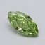 1.03 Ct. Fancy Vivid  Green Marquise Lab Grown Diamond