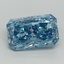5.05 Ct. Fancy Vivid Blue Radiant Lab Grown Diamond