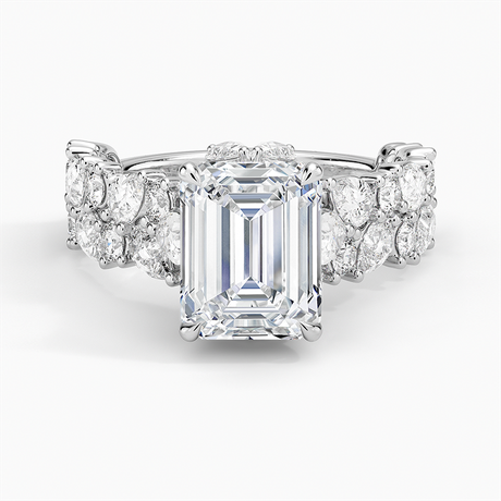 Olivetta Double Row Diamond Ring
