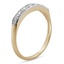 The Ivie Ring, smalltop view on a hand