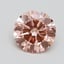 1.87 Ct. Fancy Intense Pink Round Lab Grown Diamond
