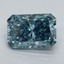 2.09 Ct. Fancy Vivid Blue Radiant Lab Grown Diamond