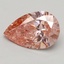 1.80 Ct. Fancy Intense Pink Pear Lab Grown Diamond