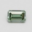 0.52 Ct. Fancy Vivid Green Emerald Lab Grown Diamond