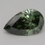 1.01 Ct. Fancy Deep Green Pear Lab Grown Diamond