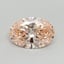 5.05 Ct. Fancy Intense Pink Oval Lab Grown Diamond