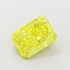 1.20 Ct. Fancy Vivid  Yellow Radiant Lab Grown Diamond