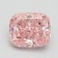 2.00 Ct. Fancy Intense Pink Cushion Lab Grown Diamond