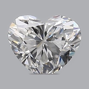 Heart diamond — real photo