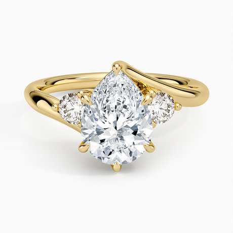 Atelier Three Stone Diamond Ring