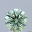 1.90 Ct. Fancy Vivid  Green Round Lab Grown Diamond