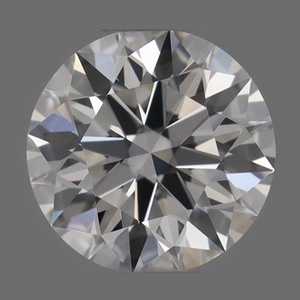 Round diamond — real photo
