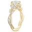 18K Yellow Gold Luxe Secret Garden Diamond Ring (3/4 ct. tw.), smallside view