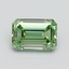 1.05 Ct. Fancy Vivid Green Emerald Lab Grown Diamond