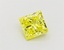 1.08 Ct. Fancy Vivid  Yellow Princess Lab Grown Diamond