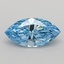 0.41 Ct. Fancy Vivid Blue Marquise Lab Grown Diamond