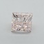 4.00 Ct. Fancy Light Pink Princess Lab Grown Diamond