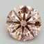 1.62 Ct. Fancy Intense Pink Round Lab Grown Diamond