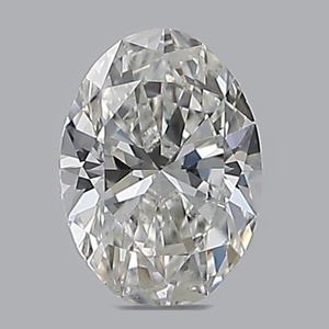 Oval diamond — real photo