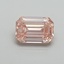 1.55 Ct. Fancy Intense Pink Emerald Lab Grown Diamond