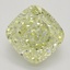 1.18 Ct. Fancy Light Yellow Cushion Diamond