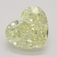 1.01 Ct. Fancy Light Yellow Heart Diamond