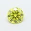 1.00 Ct. Fancy Vivid  Yellow Round Lab Grown Diamond
