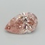 5.23 Ct. Fancy Intense Pink Pear Lab Grown Diamond